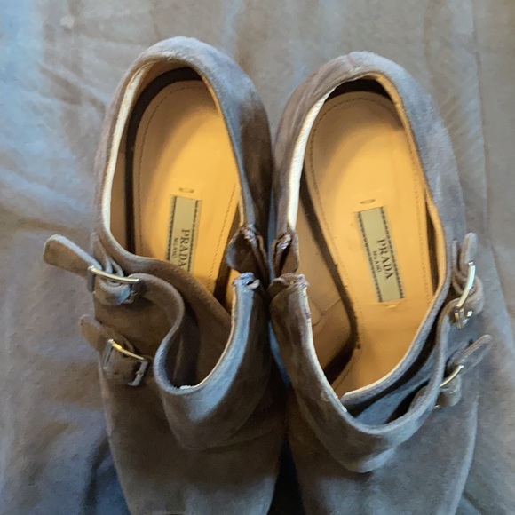Prada Gray Booties - Picture 2 of 6